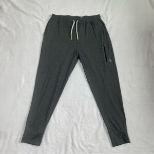 Vuori jogger pant grey men’s large performance sunday jogger excellent condition